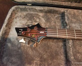 ESP LTD B-205 5-String Bass  $285
Includes TKL case.
