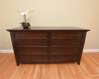 Pottery Barn Hudson 8-drawer extra wide dresser  $475
66" wide x 24" deep x 36" high. Excellent condition. 