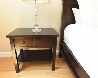 Pottery Barn Farmhouse Nightstand $125
28.5" wide x 18.5" deep x 27" high. Excellent condition