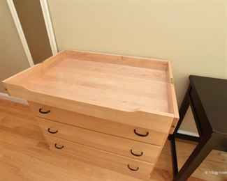 Dresser with Convertible Changing Table Top $125
