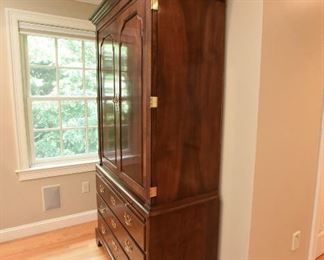 Henredon Aston Court Armoire  $350
6’8” tall, 3’8” wide, 1’8” deep. Excellent condition