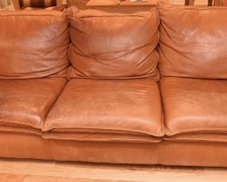 Sink into it Leather Couch  $295
7’11” x 2’7” tall x 3’1” deep