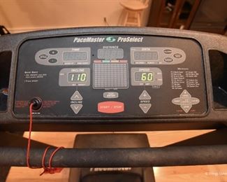 PaceMaster treadmill $125