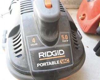 Rigid 4gallon Shop Vac $30