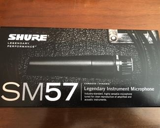 Shure SM57 Instrument Microphone $55