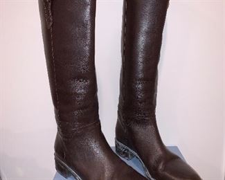 Ferragamo leather boots in great condition size 7 - $150