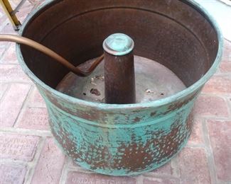 copper hose pot