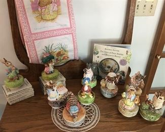Beatrix Potter Music Boxes and Books !