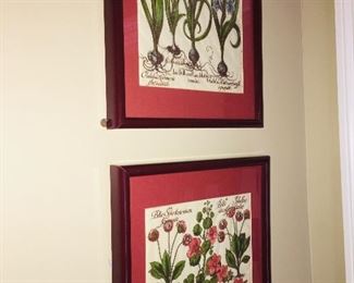 set of 3 decorator prints