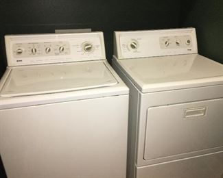 like new washer and electric dryer
