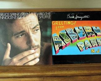 ALBUMS: BRUCE SPRINGSTEEN, THE WILD, THE INNOCENT & THE E STREET SHUFFLE, GREETINGS FROM ASBURY PARK NJ