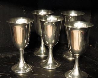 STERLING SIVER GOBLETS