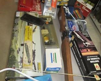 cross bow and gun cleaning kits