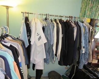 Navy and Army clothes
