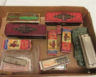 Vintage harmonicas