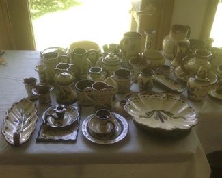 torquay pottery...variety of pieces and two colors