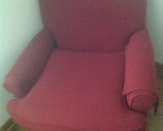 Red arm chair...presale $50
