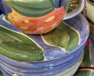 Colorful Fruit Pattern Dinnerware