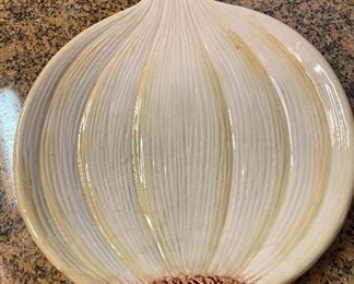Onion Design Plate