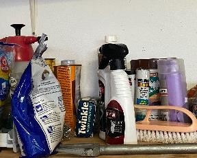 Assorted Cleaning Agents