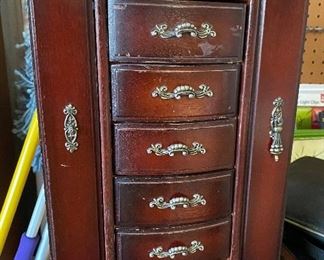 Multiple Drawered Jewelry Chest