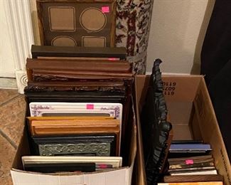 Assorted Picture Frames, Area Rugs/Runners