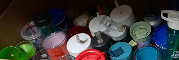 Assorted Large Variety of Water/Drink Containers