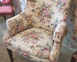 Floral Arm Chair