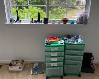 $10 EACH PLASTIC STORAGE BINS