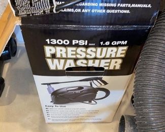 $45 1300 PSI 1.6 GPM BCP PRESSURE WASHER
