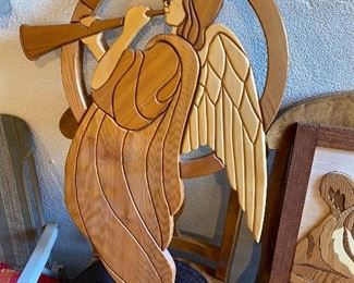 $45 WOODEN ANGEL