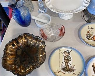 VASES / FOOTED CAKE DISH