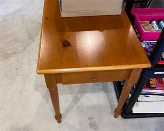 $30 SMALL WOODEN SIDE TABLE