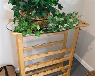 $25 WOODEN WINE RACK