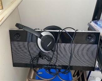 SHARPER IMAGE & BOSE HEADPHONES