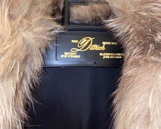 $450 MINK COAT FROM DITTRICH’S FURS SIZE SMALL / PETITE