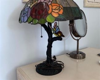 $85 STAINED GLASS LAMP