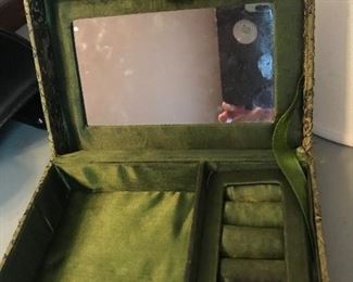 Inside of jeweled box