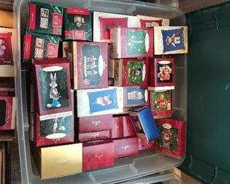 Hallmark Ornaments with original boxes  