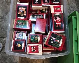 Hallmark Ornaments with original boxes  