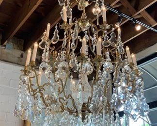 1920’s chandelier 47”t x 42”w - $6,500