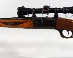 Savage Model 99E .243 WIN Lever Action Rifle SN# A308329, With Walnut Stock And Simmons 3-9x Scope