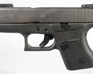 Glock 43 9x19 Pistol SN# ZPB906, 4 Total Mags, With Sticky Holster MD-1 And UTC Conceal Pouch