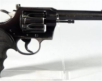 Colt Officer's Model Match .38 Special 6-Shot Revolver SN# 913531, With Pachmayr Grips, In Soft Case