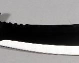 Schrade Machete Model SCMACH1, 12.25" Blade, Black TPR Handles, Nylon Sheath