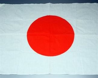 Japanese Flag, Approx 20.5" High x 29" Wide