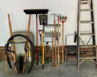 Assorted Lawn and Landscaping Equipment
