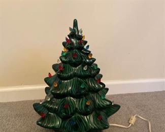 Collectible Light Up Christmas Tree