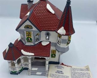 Victorian House Snow Village Piece