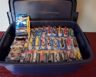 Bin of Hot Wheels III